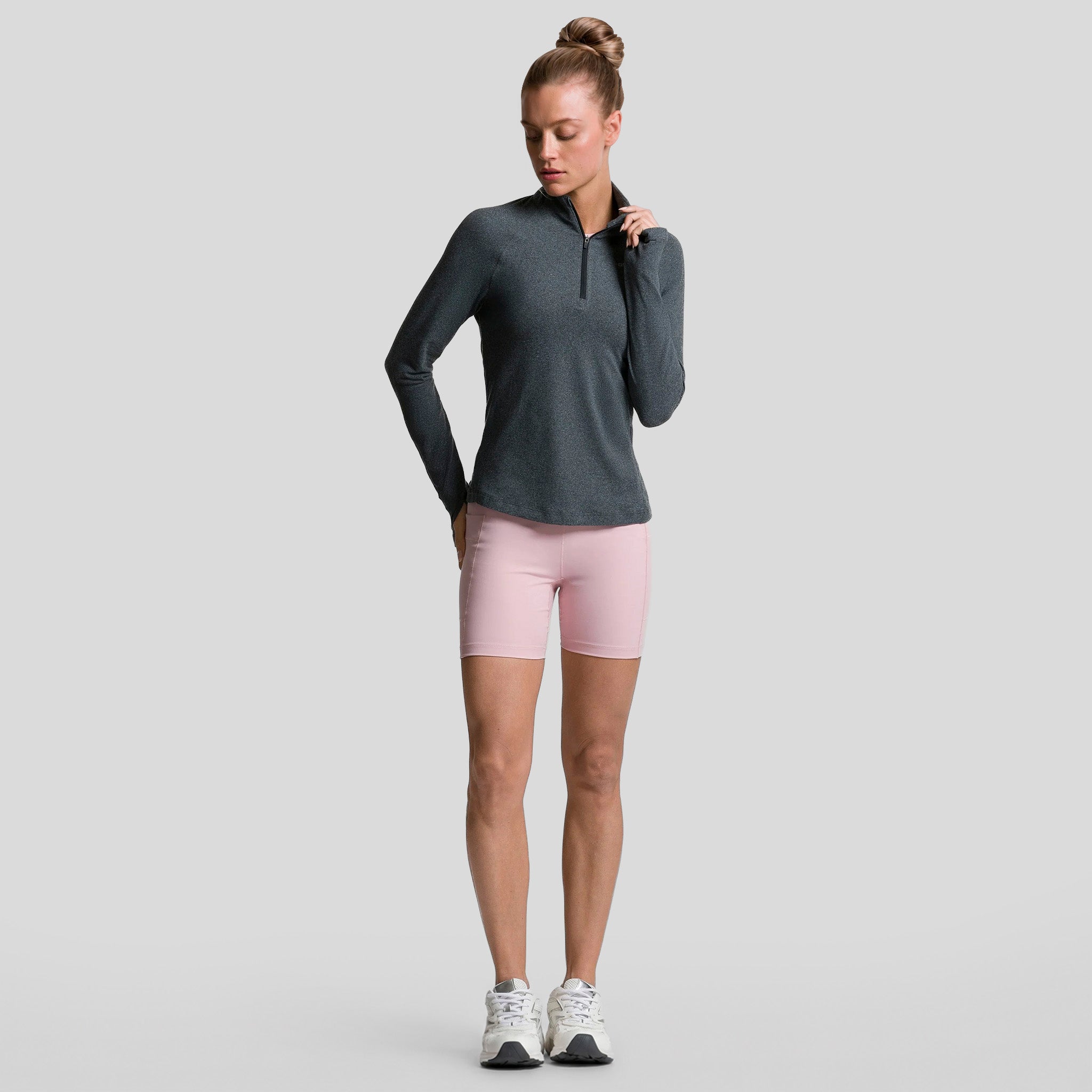 SUDADERA HALF ZIP QUEST