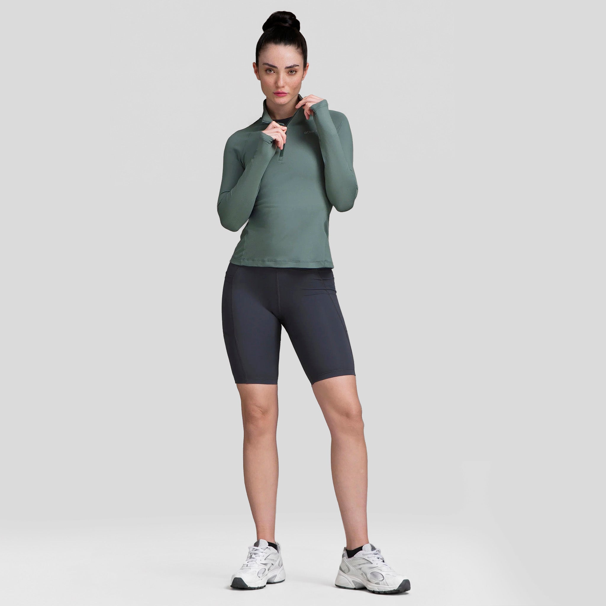 SUDADERA HALF ZIP QUEST