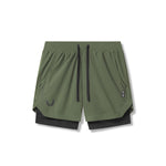 Short verde con inner en tela DynamicTech