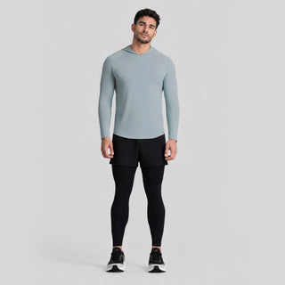 Short deportivo con legging 2 en 1 dynamic hombre