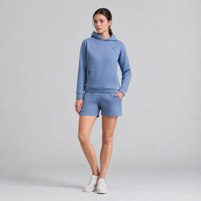 Sudadera deportiva con gorro infinite mujer